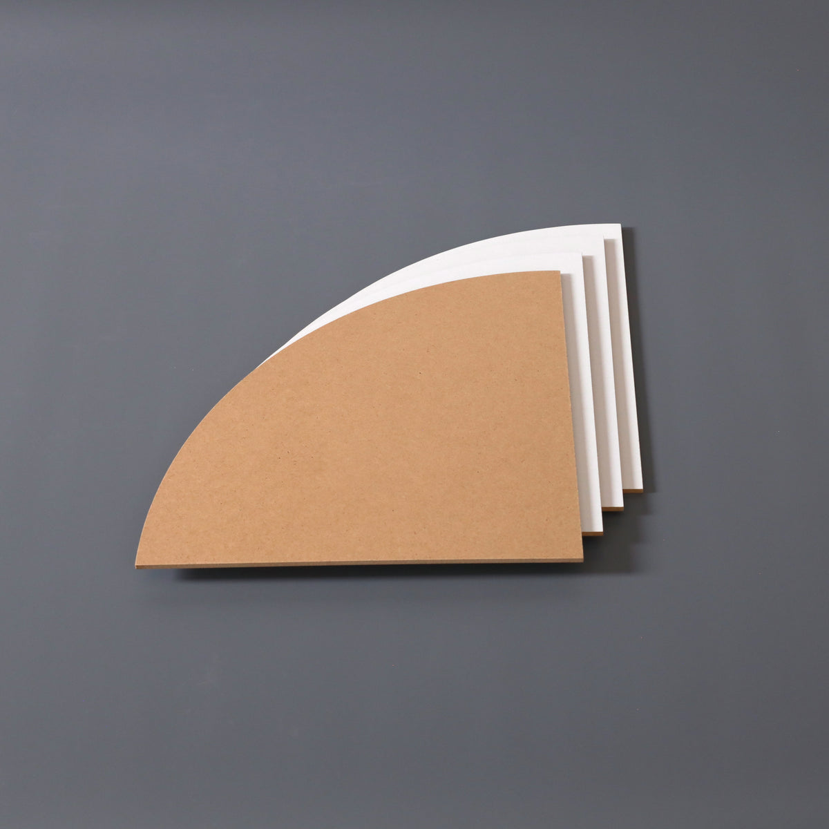 Zwischenplatten-Set für große runde Torten – passend für Hauptplatte Ø 78 cm